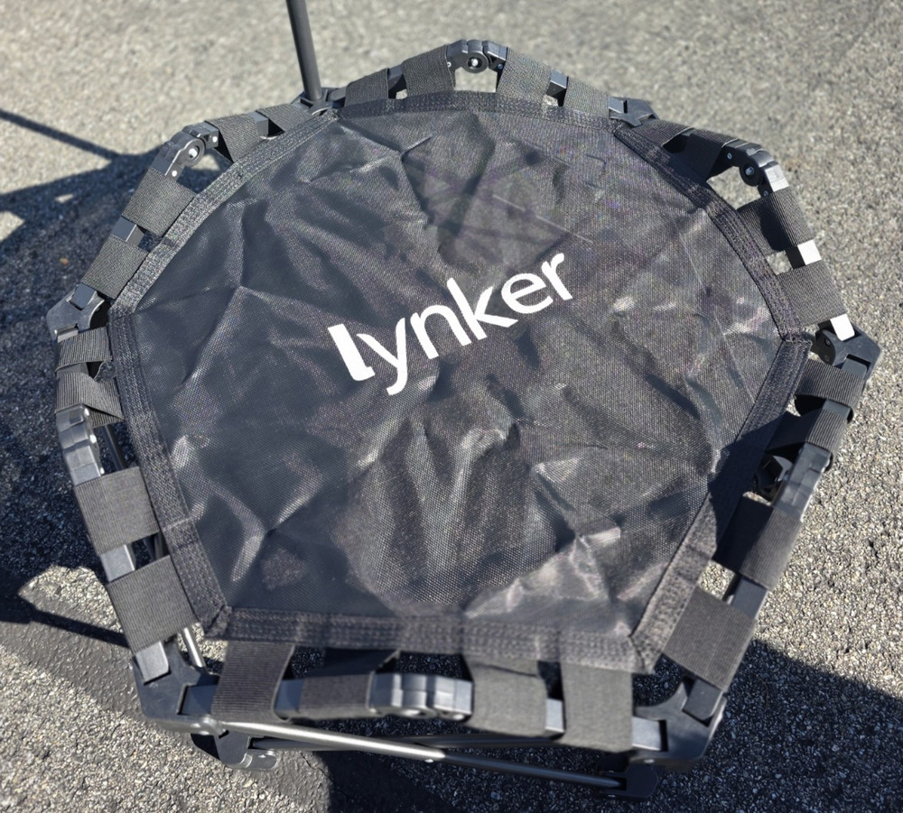 Mini Portable/Foldable Trampoline w/Handle, Adults, Black, 330 lb. Limit, NIB